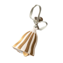 Son des fêtes 2 pcs de pendentifs de Noël en métal en forme de cloche Décorations suspendues peintes à la main pour le sapin Ornements de fête traditionnels 2