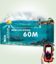 Sonar wireless cu sondă aruncată pentru pescuit din barcă sau de pe mal Adâncime maximă 45 m Distanța sondei până la 60 m Ecran colorat de 2,4 inci 3
