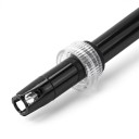 Sonda de pH de repuesto con conector BNC Q9, 0–14 pH, cable de 1,2 m, electrodo de vidrio, negro, para medidor de pH, acuario, hidroponía y laboratorio 3