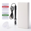 Sonda de pH de repuesto con conector BNC Q9, 0–14 pH, cable de 1,2 m, electrodo de vidrio, negro, para medidor de pH, acuario, hidroponía y laboratorio 4
