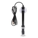 Sonda pH di ricambio con connettore BNC Q9, 0–14 pH, cavo 1,2 m, elettrodo in vetro, nero, per misuratore di pH, acquario, idroponica e laboratorio 2