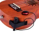 Sonda piezoeléctrica de contacto para guitarra acústica Ukulele Harpa Banjo Microfone profissional Instalação fácil Acessórios musicais 3