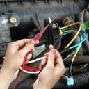 Sonde di perforazione per multimetro 2 pezzi 30 V Con gancio e ago Per banane da 4 mm Rosso e nero Strumento diagnostico Per autoelettrica 4