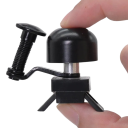 Sonerie retro pentru bicicletă 4,6 x 3,7 cm Sonerie metalică pentru ghidon Semnal de avertizare puternic Design clasic Accesoriu de siguranță 2