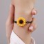 Sonnenblumenarmband für Damen 4