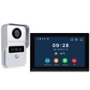 Sonnette vidéo WiFi sans fil 1080P avec caméra, écran tactile de 7", interphone vidéo, carte de 32 Go, plusieurs moniteurs, système de porte 3
