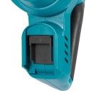 Soplador de hojas a batería con motor sin escobillas de 5500 W y velocidad de aire de 180 m/s azul-negro compatible con baterías Makita para limpieza de jardines 5