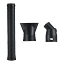 Soplador de hojas de jardín 350 km/h 3 velocidades alimentación de litio verde-negro soplador a batería compatible con baterías Makita 18V 7