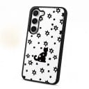 Söpö suojakuori Samsung Galaxy S25 FE eläinaiheella Akryylinen läpinäkyvä takakuori puhelimelle Kameran suoja 1