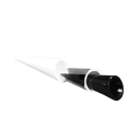 Soporte acrílico para anillos en forma de cono 6 x 2,5 x 7 cm organizador de joyas de plástico soporte para anillos para exhibición 4