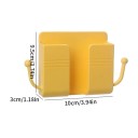 Soporte adhesivo de pared con ganchos, adecuado para teléfono móvil, control remoto u otros objetos pequeños 3