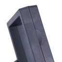 Soporte ajustable para monedas de color negro, 7 x 7 x 2 cm, soporte multifuncional para monedas conmemorativas, decoración de mesa para monedas coleccionables, caja de almacenamiento de monedas 5