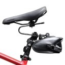 Soporte amortiguador para sillín de bicicleta con suspensión 165 × 85 mm capacidad de 230 kg estructura metálica para un viaje más cómodo en bicicleta 6