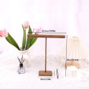 Soporte de Madera para Pulseras y Relojes 25,5 × 29 cm Soporte de Mesa para Joyería de Madera Organizador de Pulseras Cadenas 2