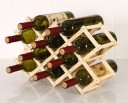 Soporte de madera para vino C75 1