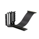 Soporte de montaje vertical para tarjeta gráfica con cable de extensión PCIe 3.0 X16 de 20 cm Sujeción estable de GPU en la carcasa del PC 1