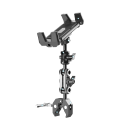 Soporte de pared giratorio para tablet y teléfono para cinta de correr, cochecito, bicicleta estática, bicicleta 360° soporte para tablet 2