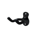 Soporte de pared para guitarra de metal en forma de U, gancho negro para colgar guitarra acústica y eléctrica, almacenamiento seguro de accesorios musicales. 3