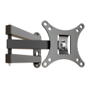 Soporte de pared totalmente móvil para televisor y monitor de 10-32 pulgadas, resistente, con brazos articulados inclinables 3