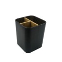 Soporte de plástico para cepillo de dientes 11x9x9 cm Caja de almacenamiento para baño Organizador de cepillos Accesorio práctico 1
