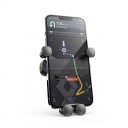 Soporte de teléfono gravimétrico para coche para rejilla de ventilación Universal para teléfonos inteligentes Clip de acero al carbono 3