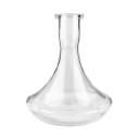 Soporte de vidrio para pipa de agua Recambio de vaso de vidrio 21 x 25 x 4,4 cm Vidrio transparente Para accesorios de shisha y hookah 2