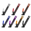 Soporte lateral de motocicleta universal de colores Soporte lateral ajustable con kit de montaje para KTM Honda Suzuki Yamaha Kawasaki 4