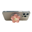 Soporte magnético en forma de flor para iPhone 5,8 x 5,8 cm Soporte de plástico con imán Soporte decorativo estiloso para móvil en mesa 4