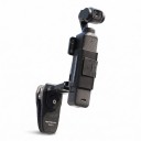 Soporte magnético giratorio retráctil Sunnylife MJ951 con clip de sujeción y brazo plegable Negro para cámara de bolsillo para grabación en primera 1