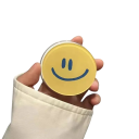 Soporte magnético para iPhone 12 hasta 16 Soporte de teléfono elegante con diseño de emoticono asimétrico Soporte decorativo 1