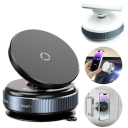 Soporte magnético para teléfono de coche con vacío Magsafe 6 x 4,5 cm Articulación giratoria de 360° Sujeción fuerte Compatible con iPhone Soporte para salpicadero 1