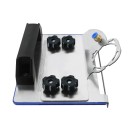 Soporte para amoladora angular para azulejos 17,8 x 13,9 cm Corte en ángulo de 45° Afilado preciso de los bordes de baldosas y piedras 5