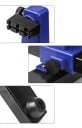 Soporte para placas de circuito impreso 30 x 16,5 x 12,5 cm Soporte ajustable para placas de 0–200 mm con rotación de 360° para soldadura 3