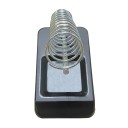 Soporte para soldador con espiral y bandeja para esponja de limpieza Soporte estable para un almacenamiento seguro del soldador 5