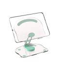 Soporte para tablet 15,5 x 12,5 cm Soporte giratorio 360° Soporte ajustable universal para ver videos, trabajar y leer cómodamente Soporte 4
