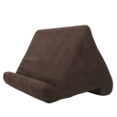 Soporte para tablet con almohada de esponja de 27 x 25 x 23 cm con respaldo y bolsillos laterales Almohadilla de posicionamiento para leer y ver vídeos 8