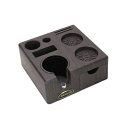 Soporte para tamper y portafilter con compartimento para filtros y cepillos 57 mm plástico ABS con cajón Organizador para accesorios de café 4 Soporte para tamper y portafilter con compartimento para filtros y cepillos 57 mm plástico ABS con cajón Organizador para accesorios de café 4