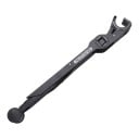 Soporte plegable para portátil 15 x 15 cm portátil con ajuste de altura y ángulo de visión universal para laptops y dispositivos varios negro 3