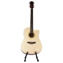 Soporte portátil de metal para guitarra 40×30,5×27 cm Soporte plegable negro para guitarras acústicas y eléctricas Soporte estable para tocar y almacenar 5