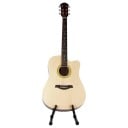 Soporte portátil de metal para guitarra 40×30,5×27 cm Soporte plegable negro para guitarras acústicas y eléctricas Soporte estable para tocar 5