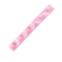 Soporte portátil para pinceles 1 x 8 cm 5 rejillas Mini soporte de cristal para mini pinceles de uñas organizador de arte de uñas 8