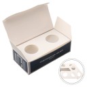 Soportes de colección para monedas de 37 mm 100 x 50 mm caja cuadrada de cartón cápsulas para álbum 1 set para 50 monedas 2