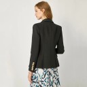 Sort blazer til kvinder 3