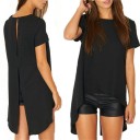 Sort bluse til kvinder Rosie 1