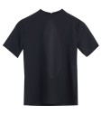 Sort dame-T-shirt med synlig ryg 5