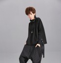 Sort damesweatshirt 3