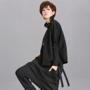 Sort damesweatshirt 5