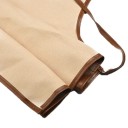 Șorț de bucătărie din piele 89x63 cm Rezistent la apă, rezistent la uleiuri, acizi și baze Neinflamabil, șorț de lucru de protecție 3