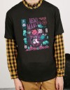 Sort gotisk t-shirt til kvinder 4