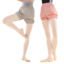 Șorturi de dans cu talie elastică și pantaloni bufanți pentru fete, șorturi din poliamidă pentru balet și antrenament de dans 10